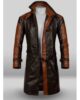 AIDEN PEARCE WATCH DOG LEATHER TRENCH COAT 4