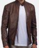 Dean Brown Leather Jacket 2 1
