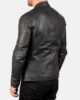 Ionic Black Leather Jacket 1