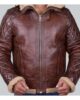 DIAMOND QUILTED BOMBER B3 SHEARLING JACKET 2