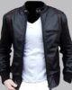 MENS LEATHER MOTORCYCLE JACKET 1