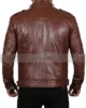 Dark Brown Leather Jacket for Men 25501 zoom 550x550h