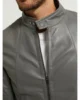 Grey Leather Jacket 550x550h