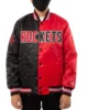 Houston Rockets Red and Black Jacket 1100x1100h