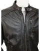 Mens Black Leather Biker Jacket Beaford1 550x550h
