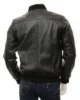 Mens Black Leather Bomber Jacket Coleford5 550x550h
