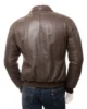Mens Brown Leather Bomber Jacket Gidleigh4 550x550h