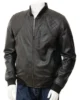 Mens Leather Bomber Jacket in Black Ferrers1 1100x1100h