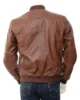 Mens Leather Bomber Jacket in Brown Ferrers3 1100x1100h