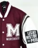 Morehouse College Motto 2.0 Varsity Jacket 3 550x550h