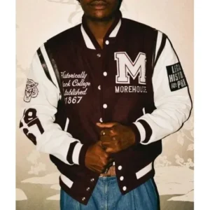 Morehouse College Motto 2.0 Varsity Jacket 6 550x550h