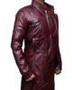 Peter Quill Movie Guardians of Galaxy 2 Star Lord Chris Pratt Leather Coat 1100x1100h