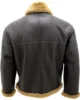 black raf aviator leather jacket 4 550x550h