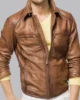 brown leather biker jacket 550x550h