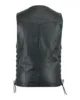 images 66729 men basic motorcycle leather vest back 550x550h