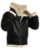 mens black aviator b3 hooded leather jacket 3 550x550 1