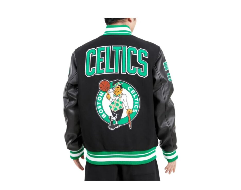 Boston Celtics-Boston Celtics jacket-varsity jacket-letterman jacket-bomber jacket-nyc celtics jacket-baseball jacket