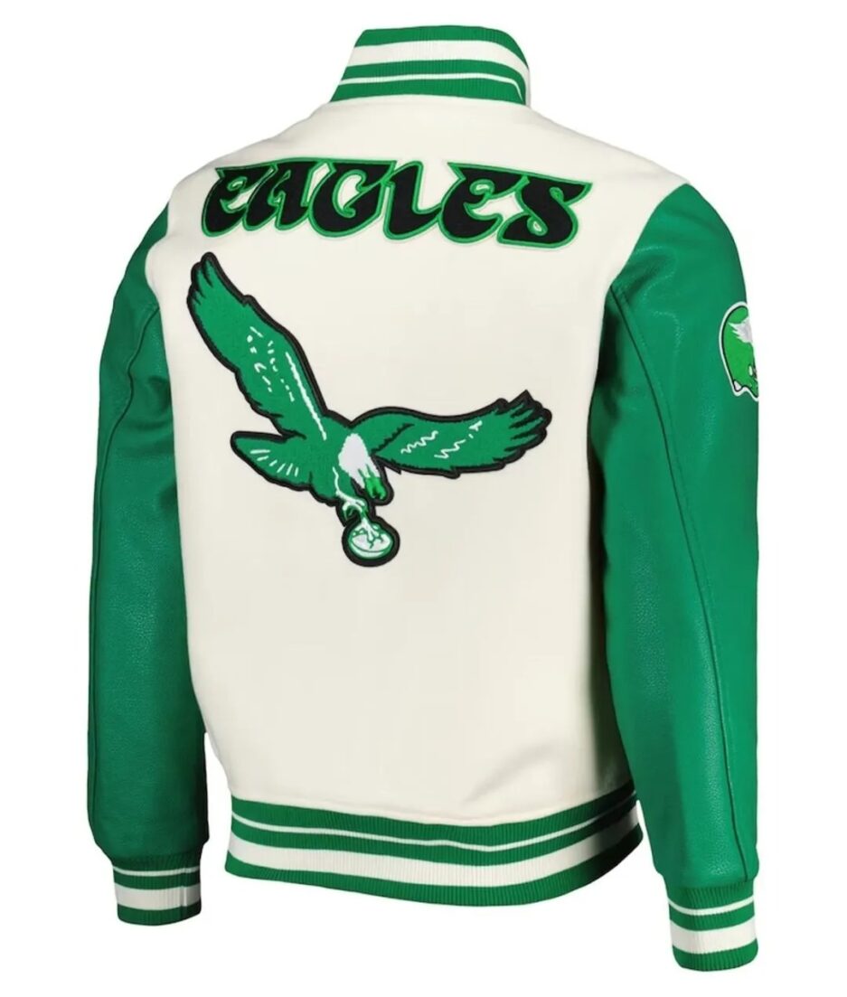 Philadelphia Eagles-Philadelphia Eagles jacket-varsity jacket-bomber jacket-mens varsity jacket-letterman jacket-baseball jacket-vintage jacket