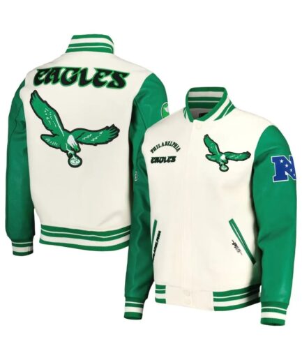 Philadelphia Eagles-Philadelphia Eagles jacket-varsity jacket-bomber jacket-mens varsity jacket-letterman jacket-baseball jacket-vintage jacket