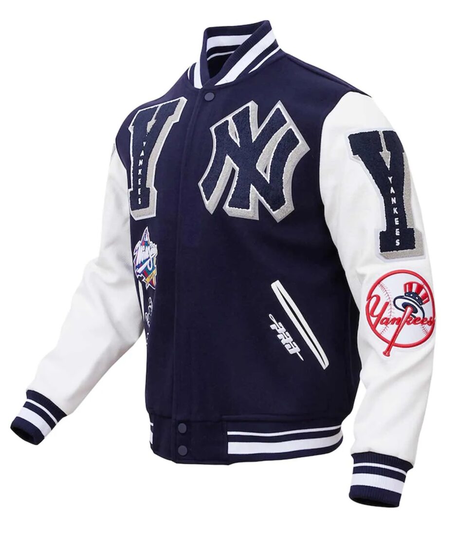 new york yankees-new york mash up varsity jacket-ny jacket-mash up jacket-varsit jacket-baseball jacket-yankees jacket