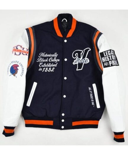 Virginia State-University-Motto 2.0-Hail State-Varsity-Jacket