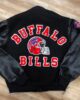 bomber buffalo bills wool jacket