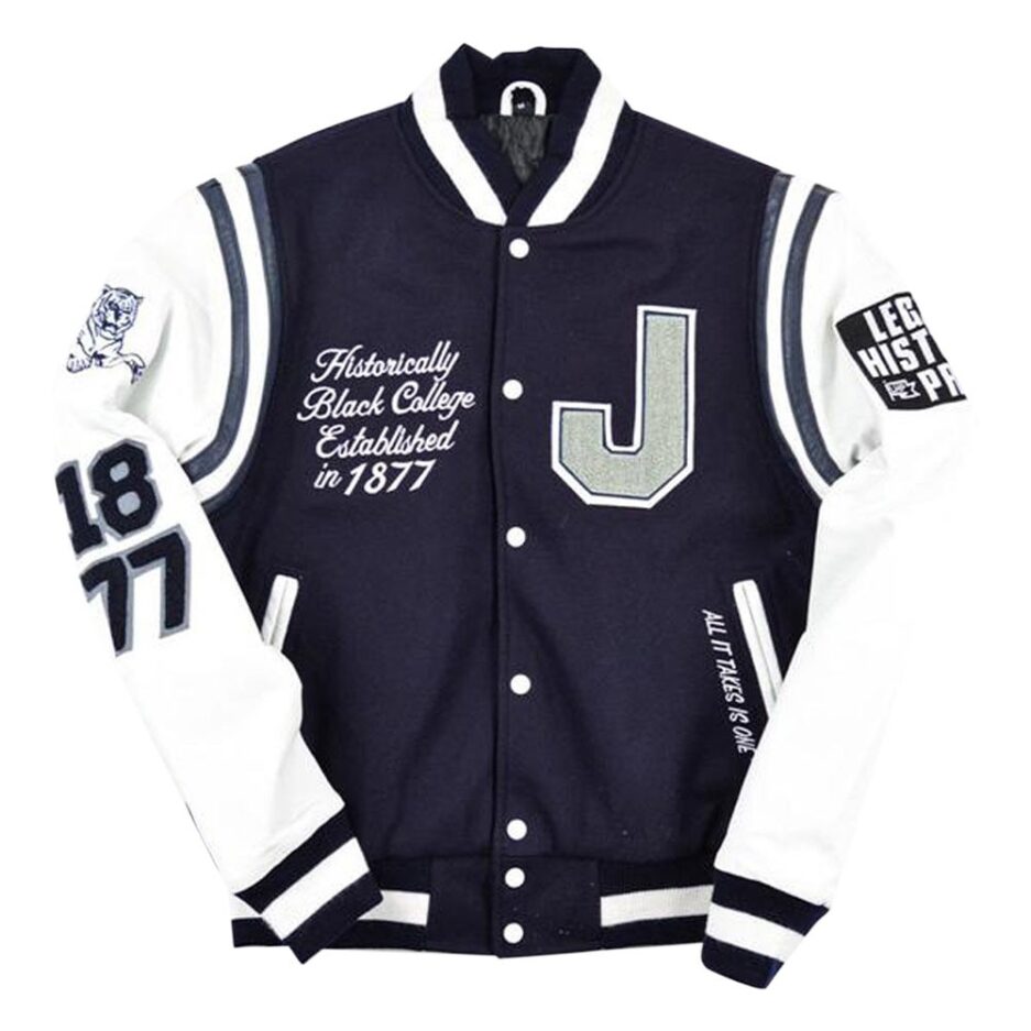 Jackson State University Motto 2.0 Varsity Jacket