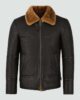 Mens Traditional Shearling Leath