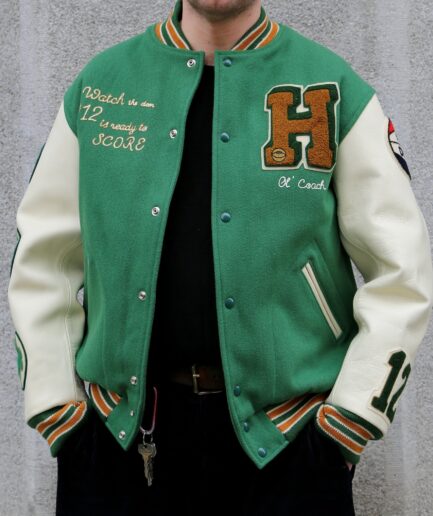 The Real McCoy's Wool Varsity Jacket – Shamrocks