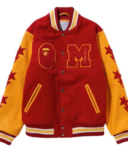 Bape Michael Jackson Varsity Jacket