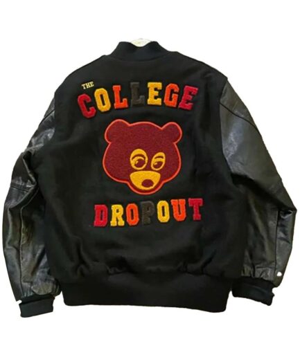 KANYE WEST THE COLLEGE DROPOUT VARSITY JACKET