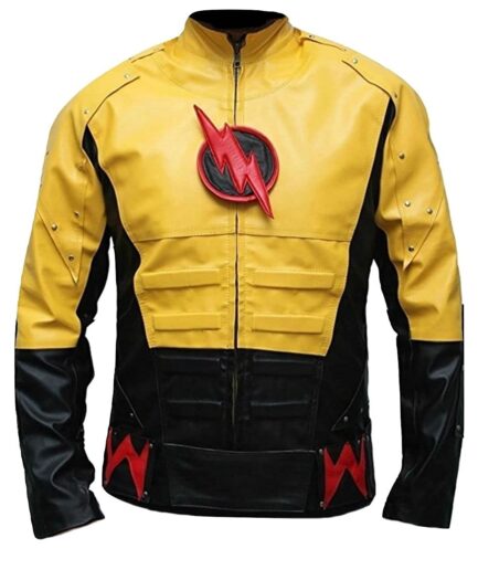 Reverse Flash Leather Jacket