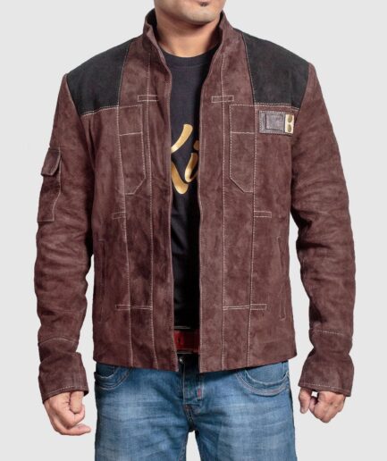 Han Solo Solo A Star Wars Story Suede Jacket