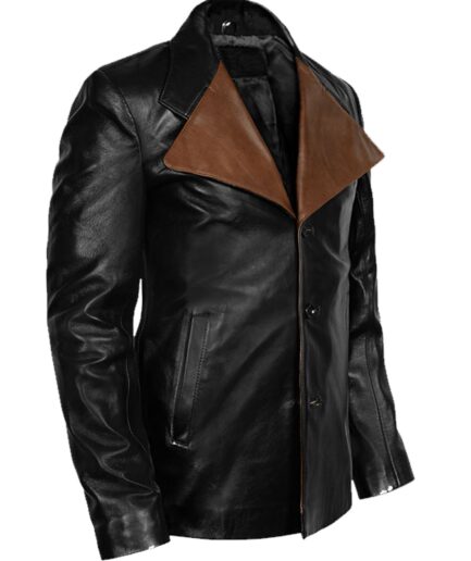 Jim Morrison The Doors Black Leather Jacket