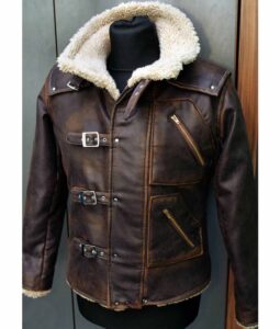 Wolfenstein New Order BJ Blazkowicz Brown Shaerling Jacket